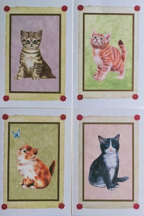 Cat card and envelope