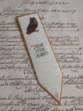 Parchment Paper Bookmark Owl