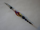 Multicolour murano dip glass pen