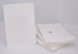 Pack of 10, 120GSM Handmade Cotton Rag Amalfi Paper, A4 size Ivory Sheet of Writing paper and/or Envelopes