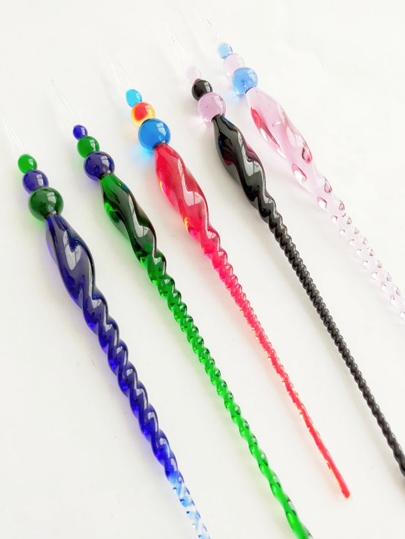 Hand made Murano glass pen, various colours