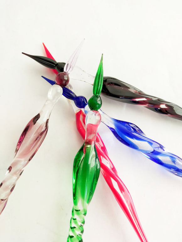 Murano dip Glass Pen set