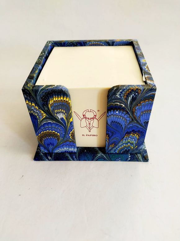 Memo pad box - memo pad holder - hand made