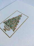 Folding Christmas Card  - Christmas Tree