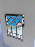 3D laser cut window card of Venice 'San Marco'