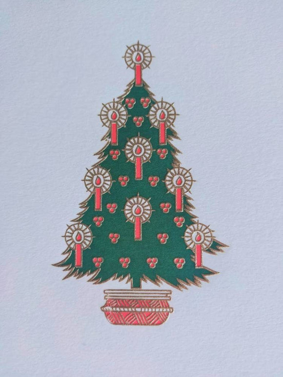 Folding Christmas Card - 