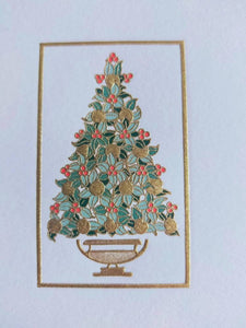 Folding Christmas Card  - Christmas Tree