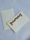 Folding Card Set Rose Branch