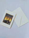 3D Folding card Venice couple and envelope