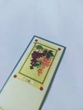 Parchment Paper Bookmark Grapes