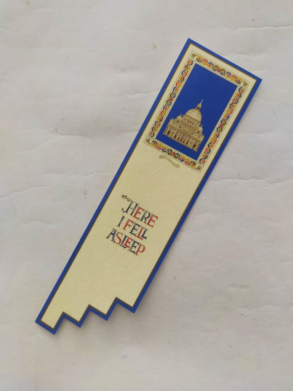 Parchment Paper Bookmark St. Peter's (The Vatican) - Reader Gift - Book Lover Gift - Gift for Reader - Gift for Women - Bookworm for Her