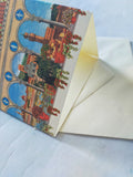 Landscape card of Florence, views and buildings