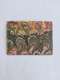 Hand Marbled cotton paper card wallet