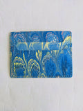 Hand Marbled cotton paper card wallet