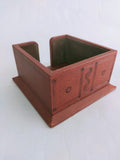 hand tooled leather memo box